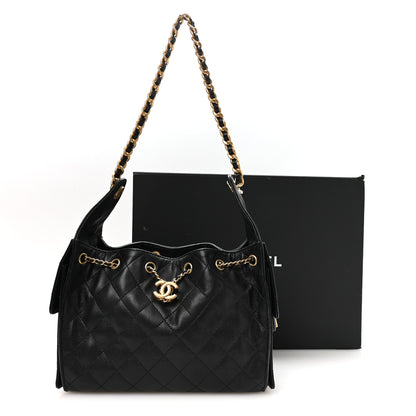Chanel Caviar Quilted Small Chanel 25 Handbag Black 11 of 11