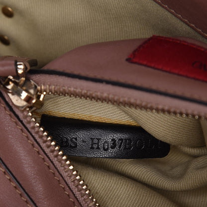 Valentino Garavani Vitello Small Rockstud Tote Poudre 8 of 8