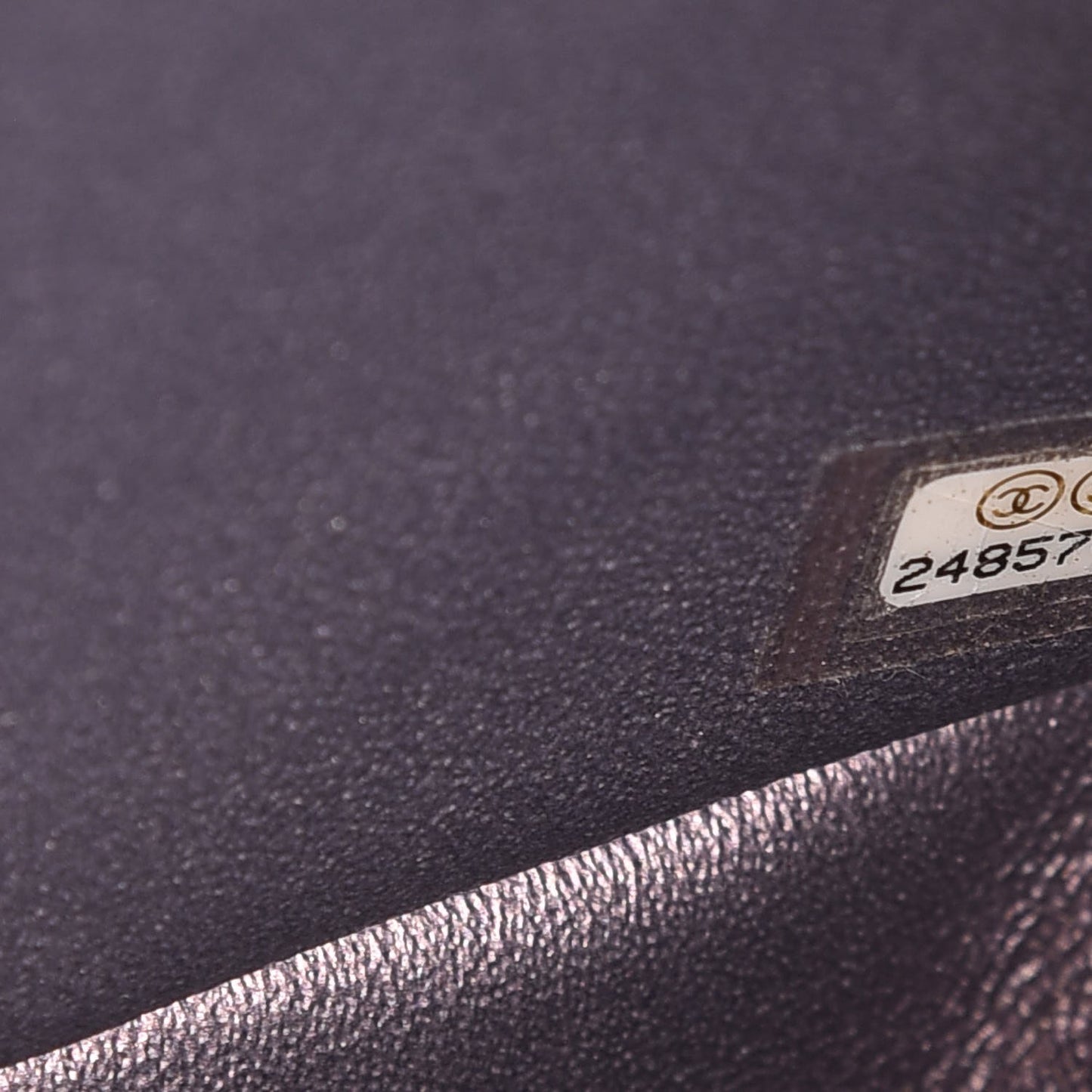 Iridescent Lambskin Quilted 2.55 Reissue 225 Flap Light Purple