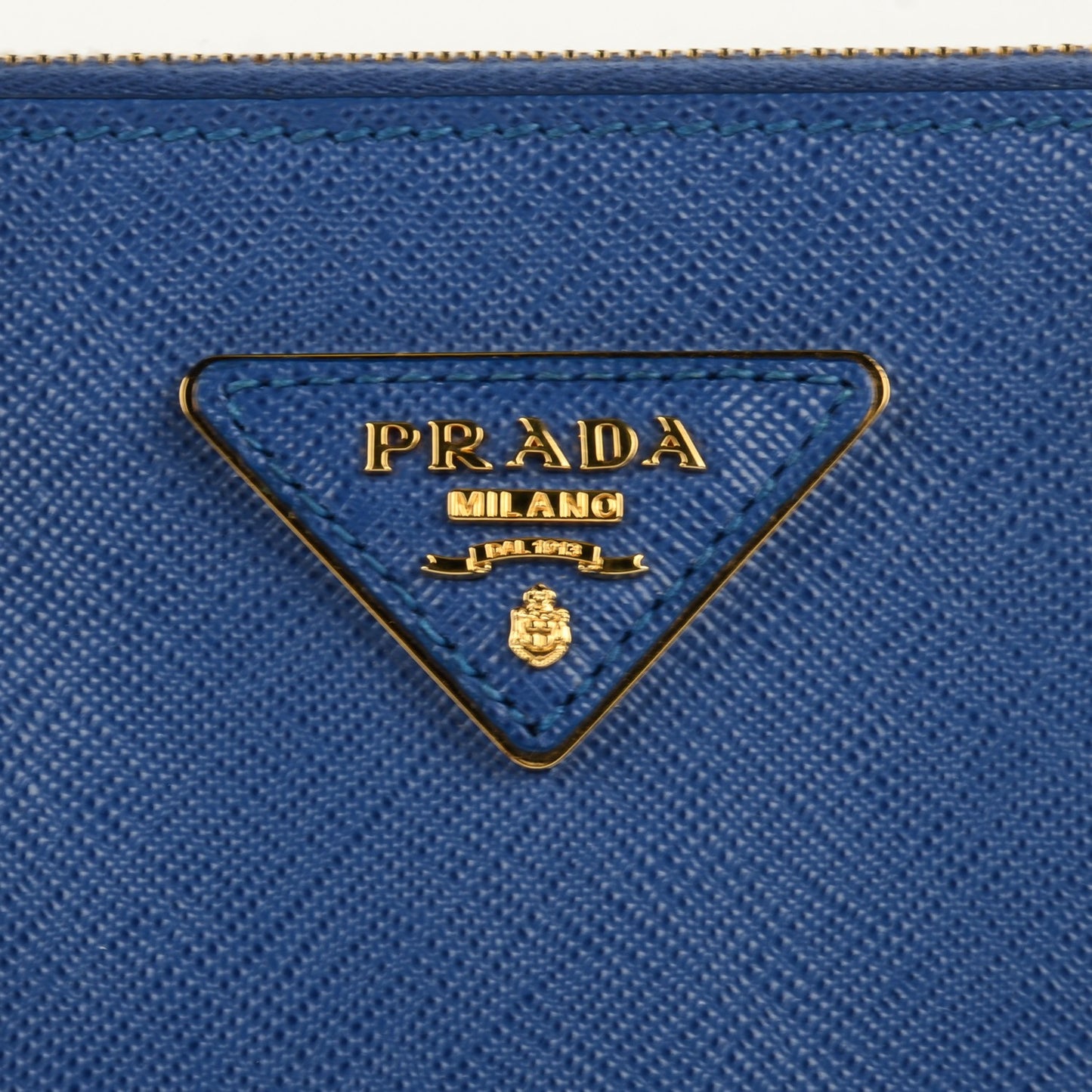 Saffiano Mini Galleria Double Zip Tote Bleuette