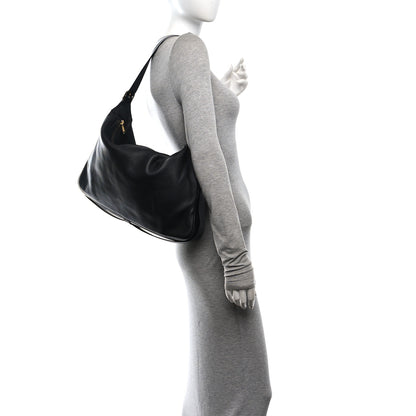 Celine Supple Calfskin Large Romy Shoulder Bag Black 2 of 12
