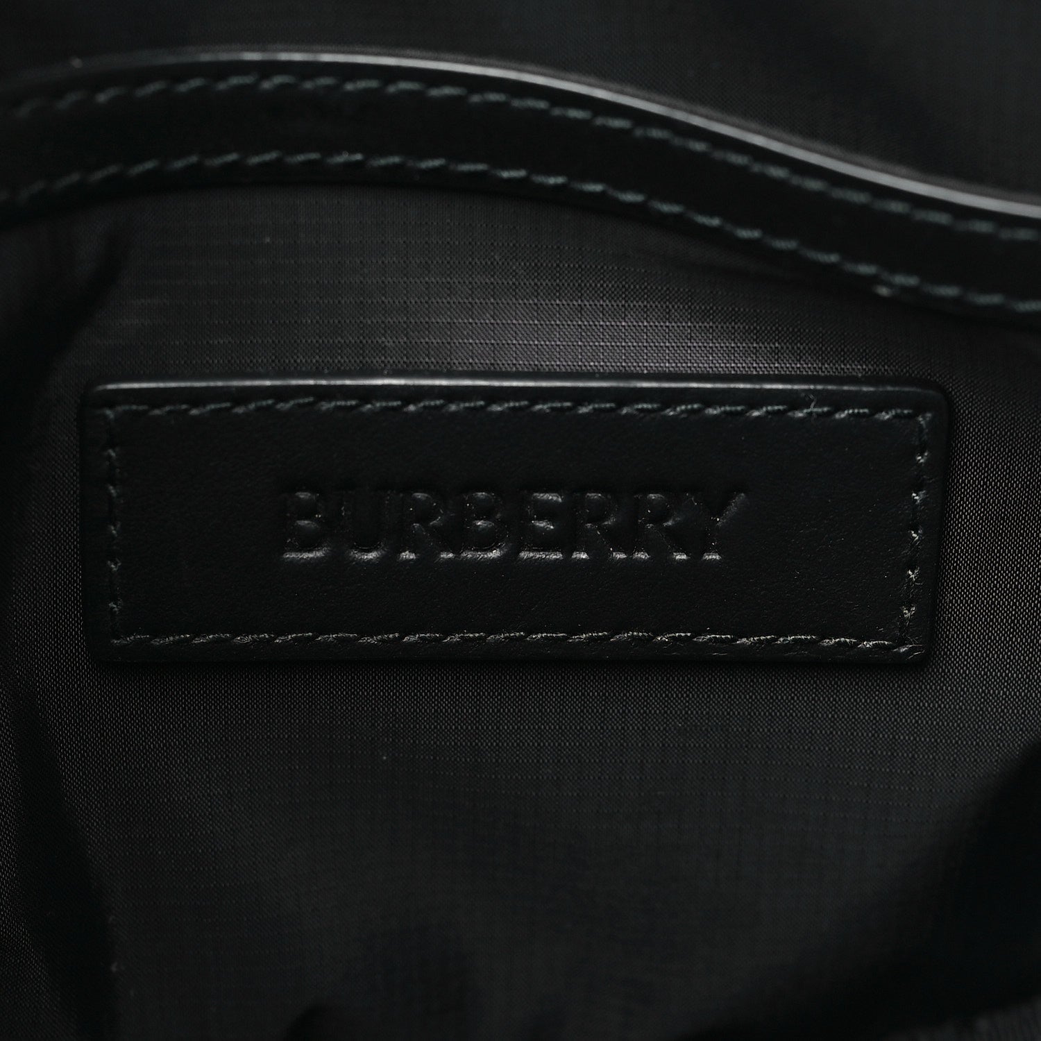 Burberry IP Check Fleece Kids Bum Bag Archive Beige Black 6 of 9
