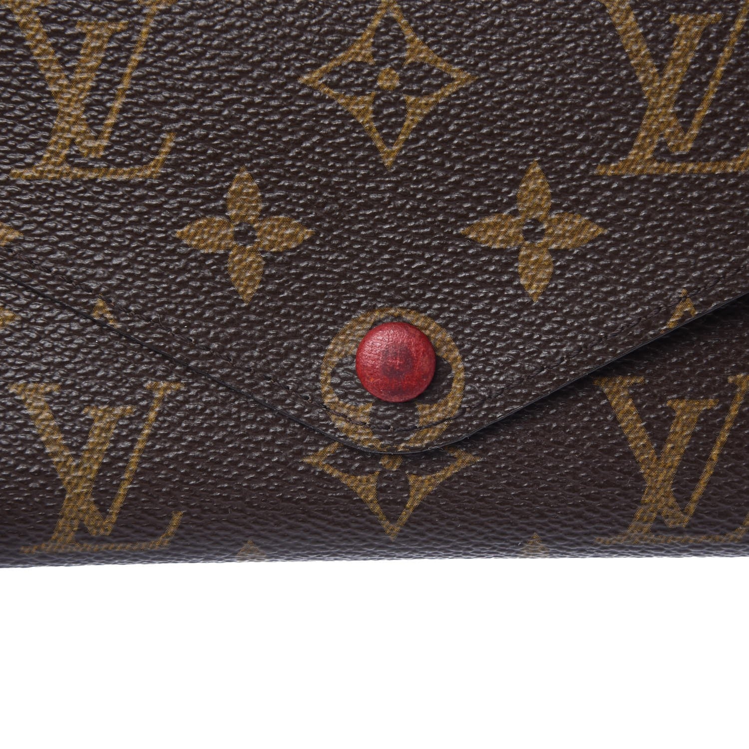 Louis Vuitton Monogram Josephine Wallet Red 6 of 9
