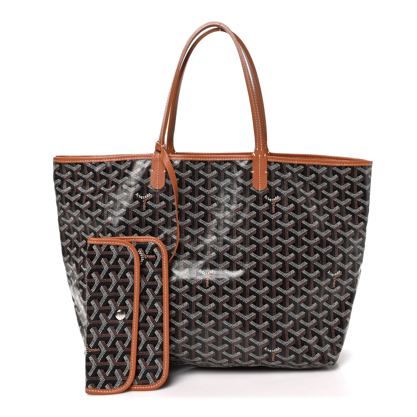Goyardine Saint Louis PM Black Gold