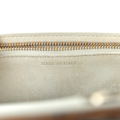 Christian Dior Calfskin KaleiDiorscopic Diorama Wallet On Chain Pouch Latte Multicolor 7 of 10