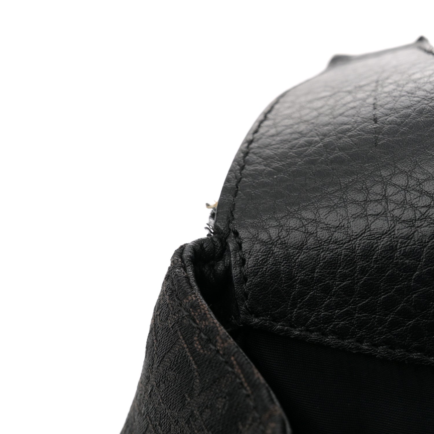 Christian Dior Monogram Pocket Satchel Black 11 of 13