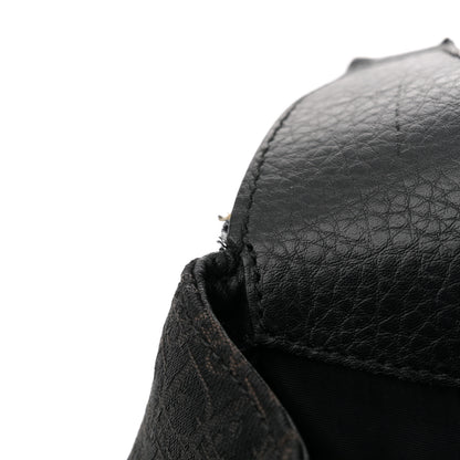 Christian Dior Monogram Pocket Satchel Black 11 of 13
