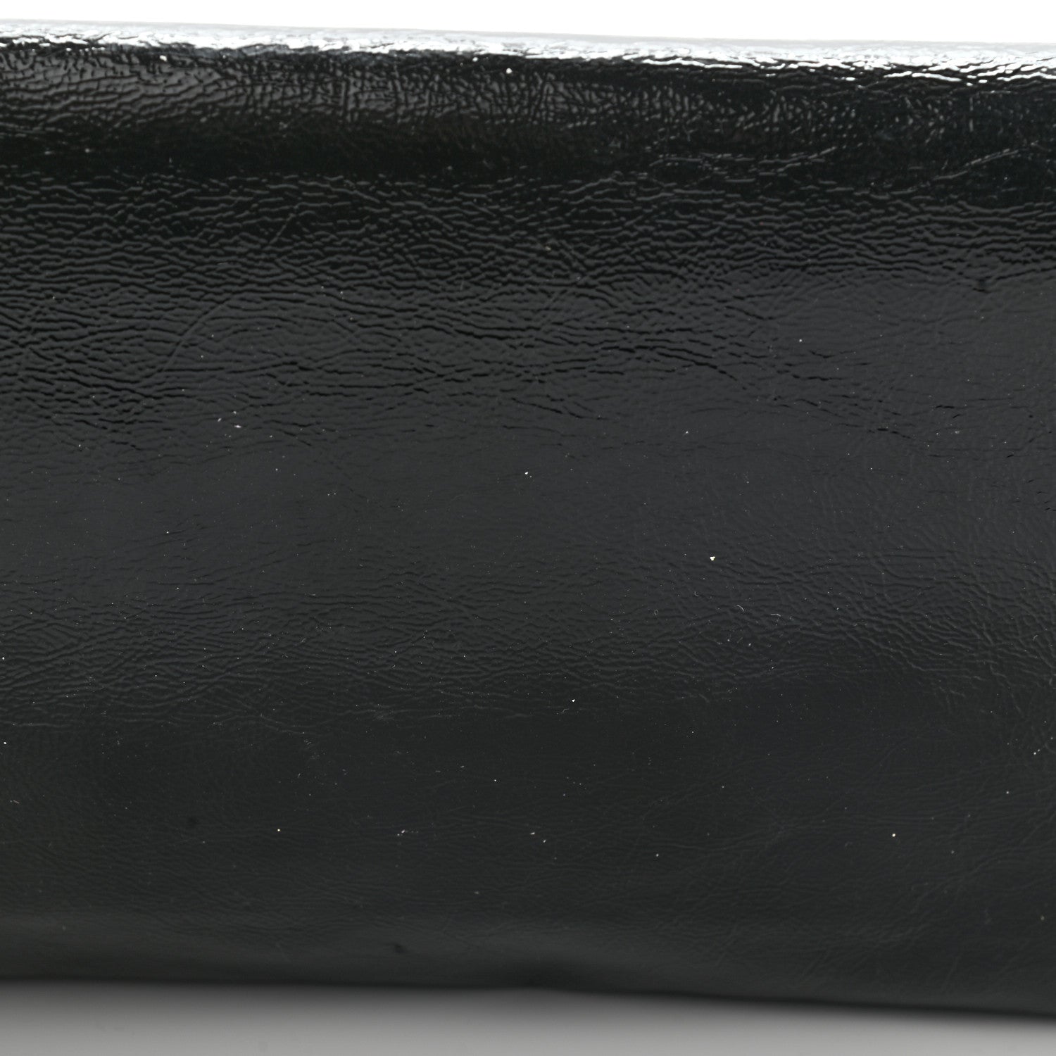 Saint Laurent Textured Patent Monogram Large Belle De Jour Clutch Black 11 of 12