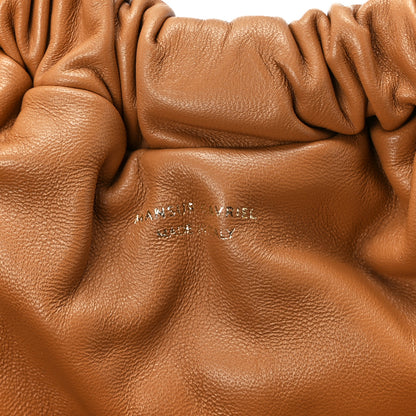 Mansur Gavriel Lambskin Mini Twist Cloud Chain Clutch Caramel 6 of 11