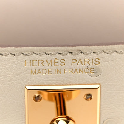 Hermes Ostrich Kelly Sellier Mini 20 Beton 6 of 11