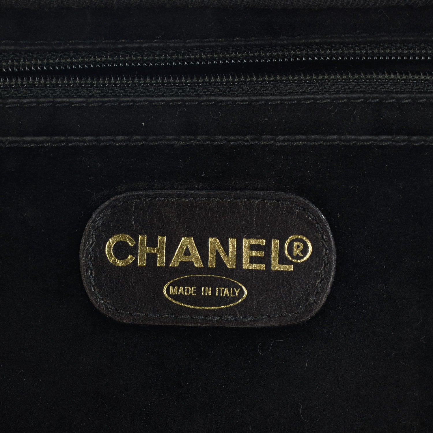 Chanel Patent CC Vanity Cosmetic Case Black 5 of 7