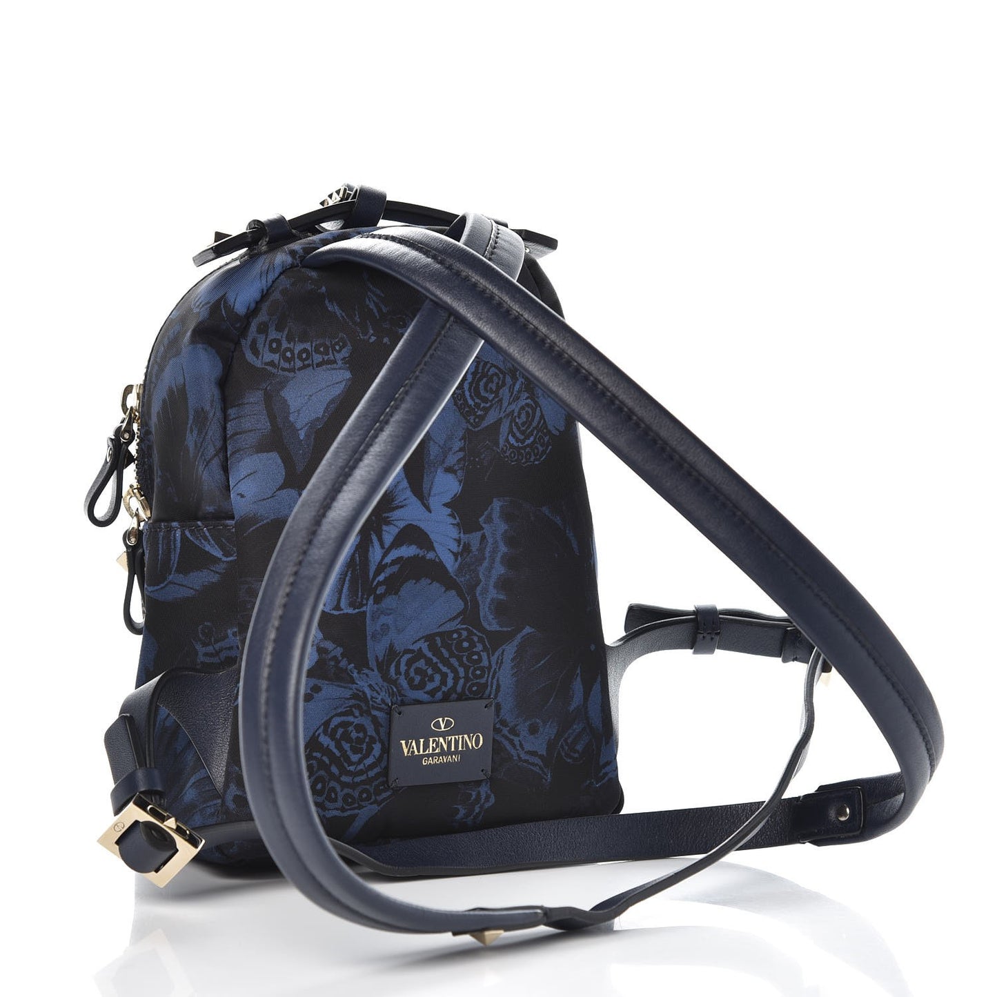 Nylon Camubutterfly Mini Rockstud Backpack Marine