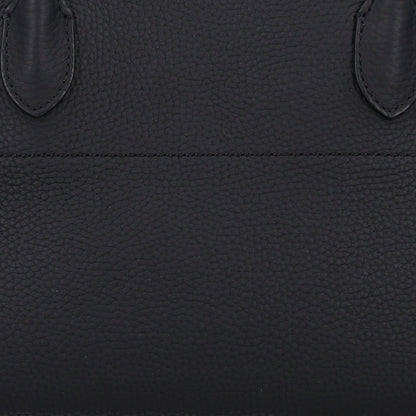 The Row Matte Grained Calfskin Margaux Shoulder 12 Black 6 of 8