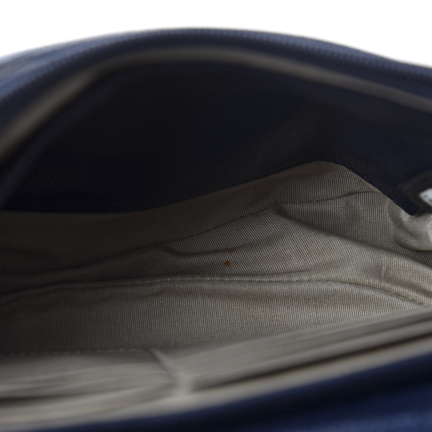 Caviar Half Moon Wallet On Chain WOC Navy