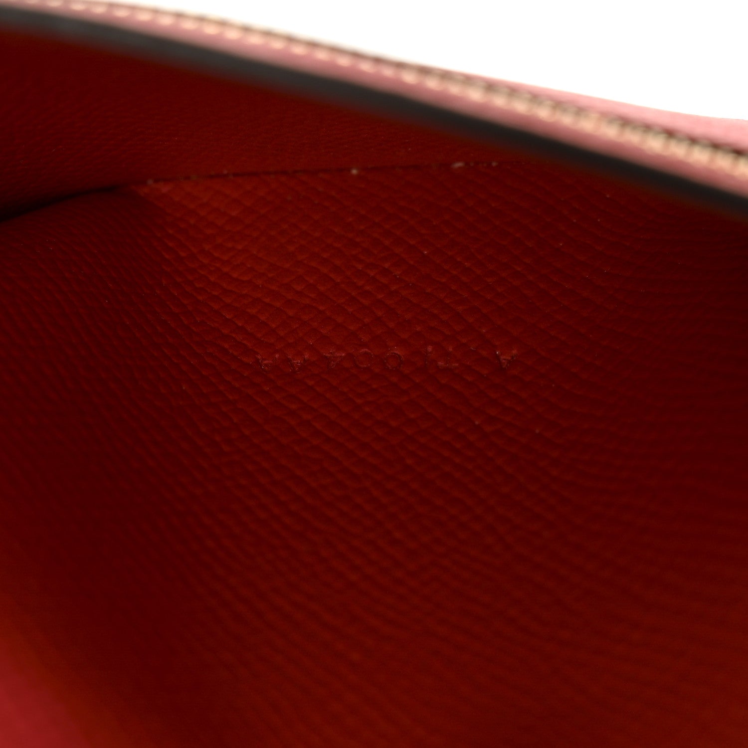 Hermes Epsom Bearn Gusset Wallet Rouge Tomate 9 of 10
