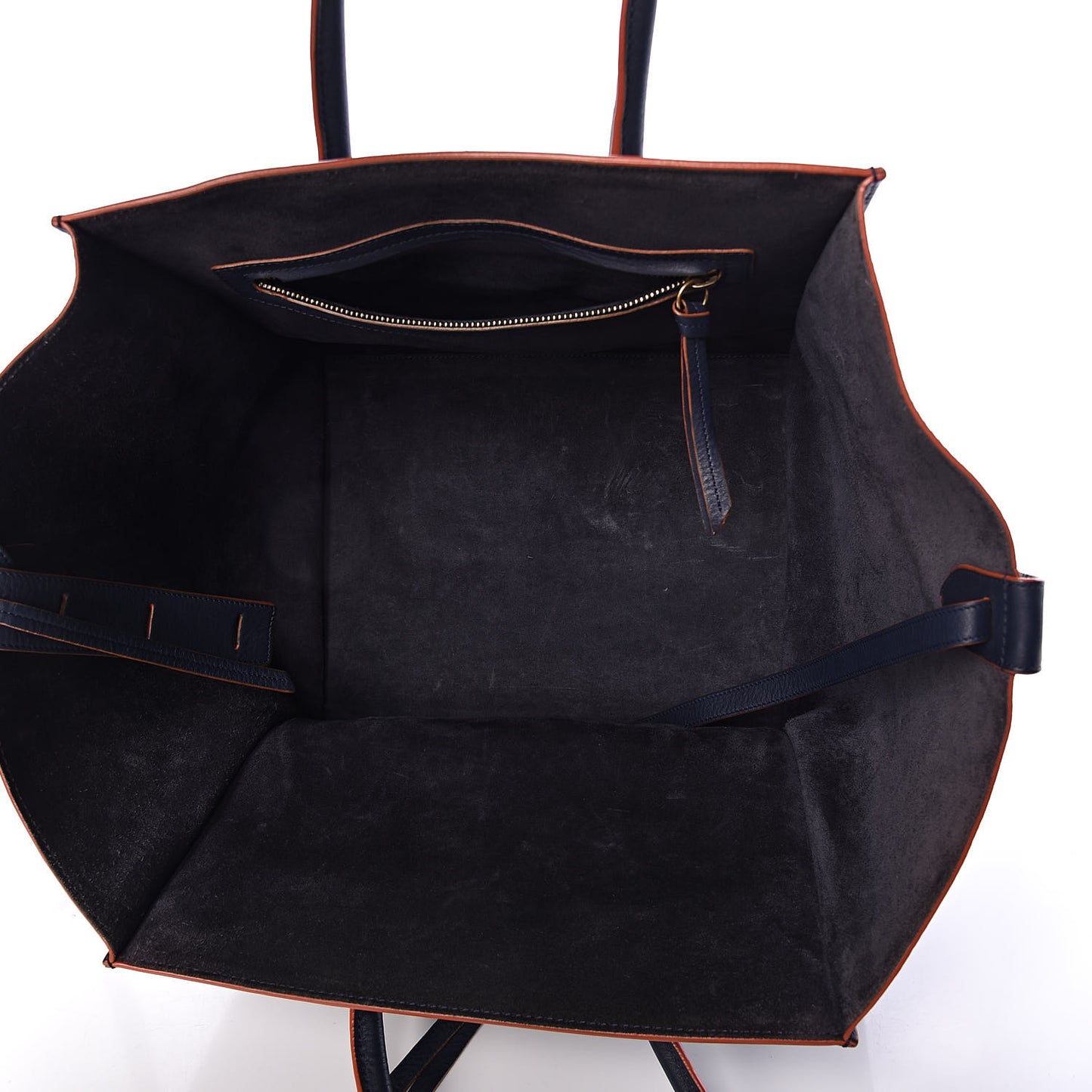 Baby Grained Calfskin Medium Phantom Luggage Midnight