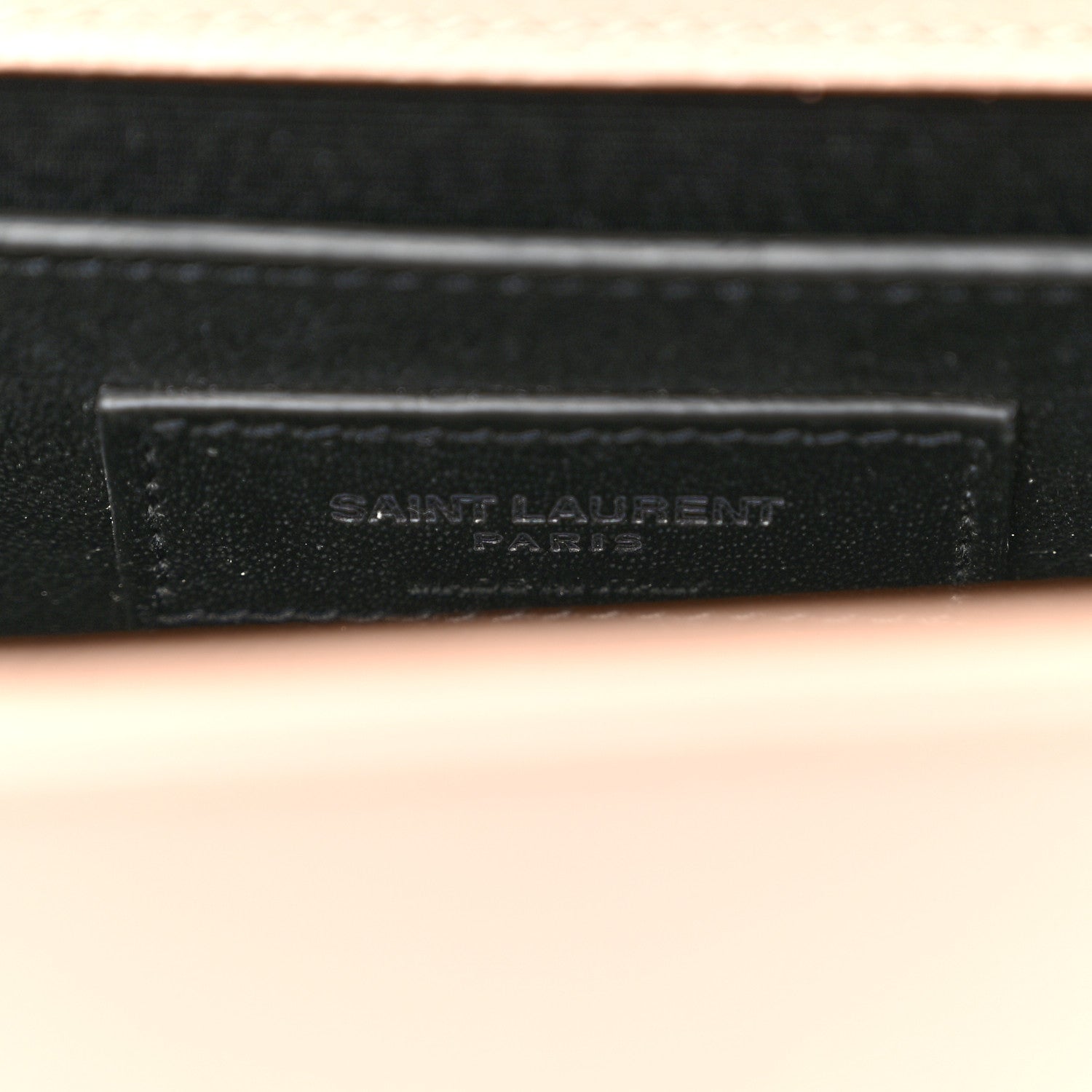 Saint Laurent Grain De Poudre Small Classic Monogram Kate Tassel Satchel Pale Pink 6 of 9