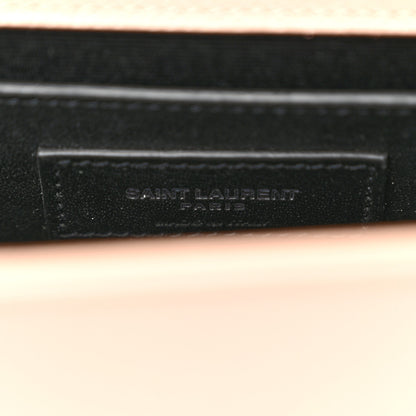 Saint Laurent Grain De Poudre Small Classic Monogram Kate Tassel Satchel Pale Pink 6 of 9