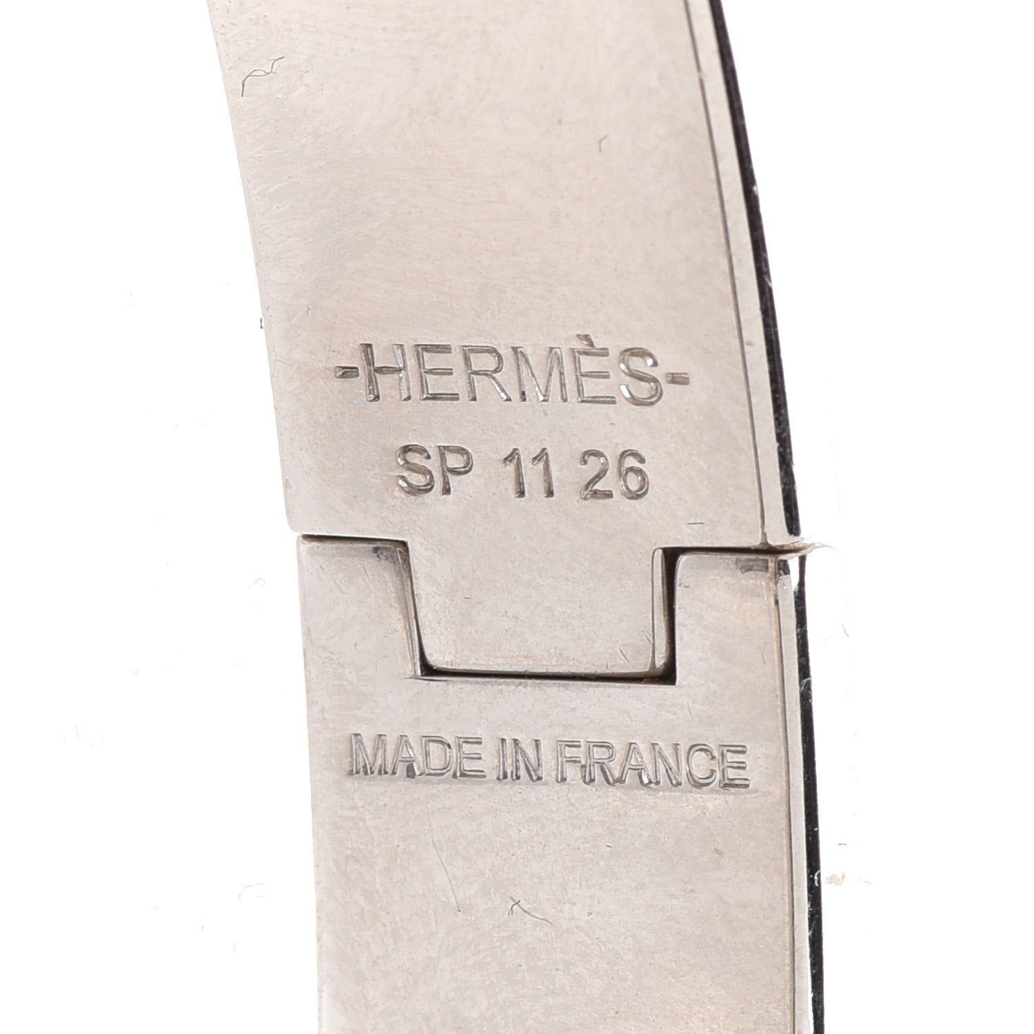 Hermes Enamel Printed Narrow Charniere Savana Dance Hinged Bracelet S Futurisme 4 of 7