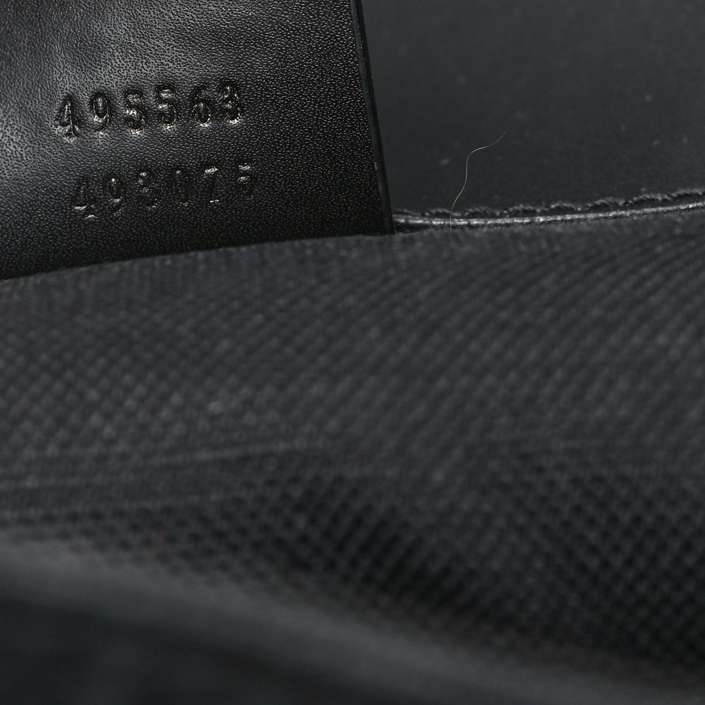 Soft GG Supreme Monogram Calfskin Web Double Buckle Backpack Black