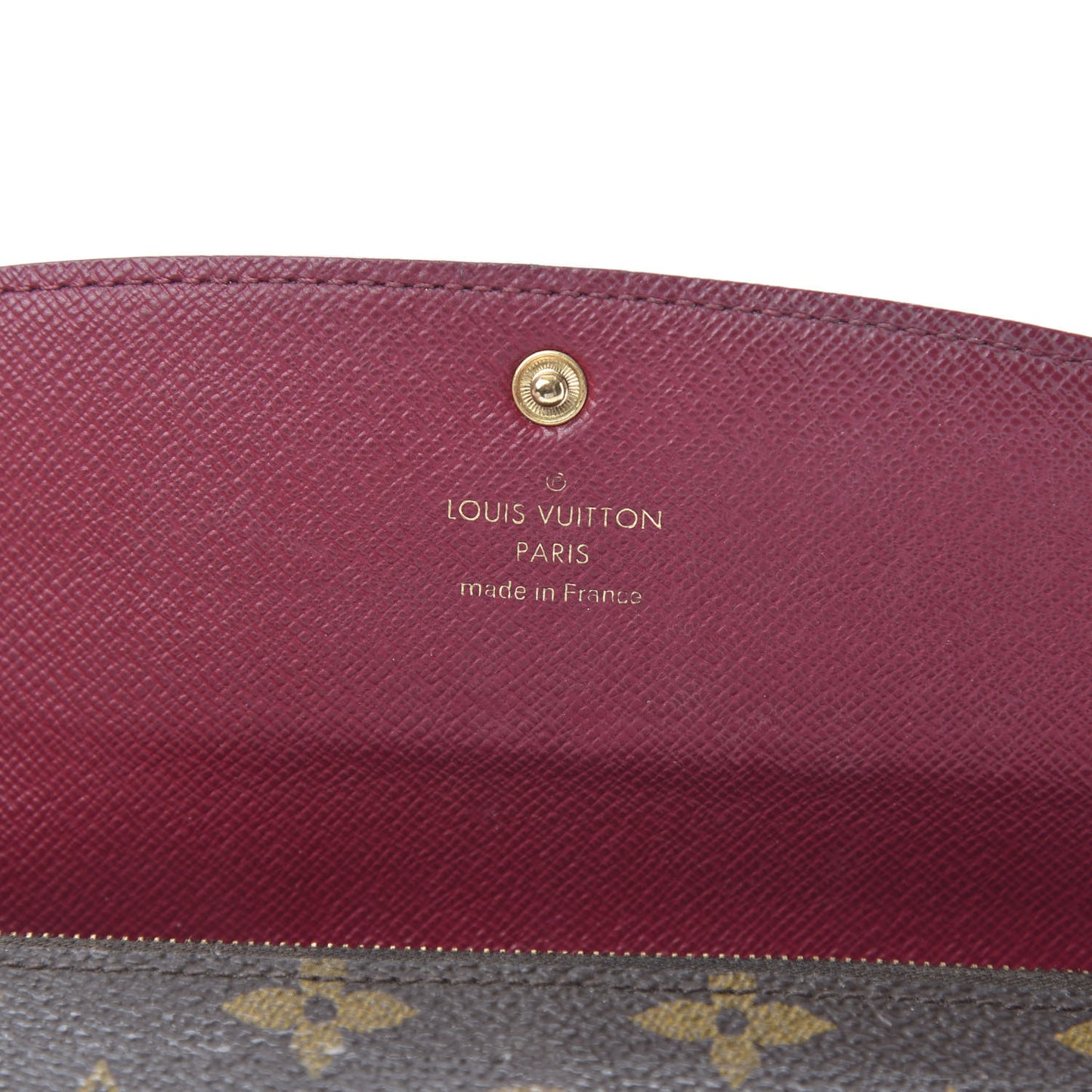 Monogram Emilie Wallet Fuchsia