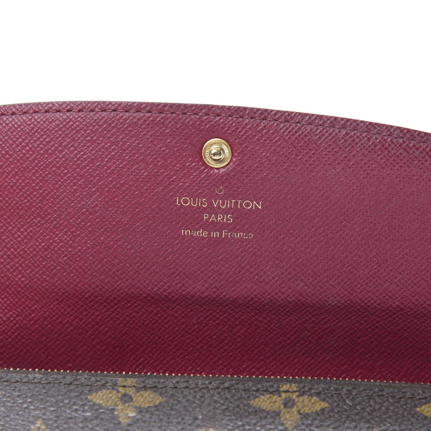 Louis Vuitton Monogram Emilie Wallet Fuchsia 6 of 17