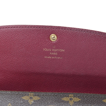 Louis Vuitton Monogram Emilie Wallet Fuchsia 6 of 17