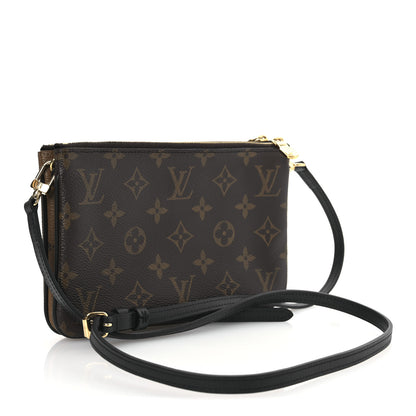 Louis Vuitton Reverse Monogram Giant Double Zip Pochette 2 of 9
