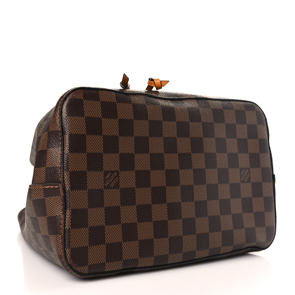 Damier Ebene Neonoe MM Safran