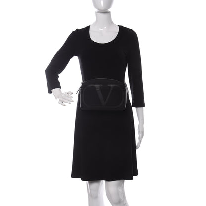 Valentino Garavani Nylon Vlogo Signature Belt Bag Black 2 of 8