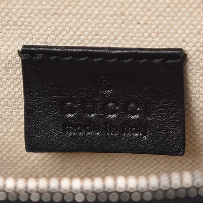Gucci Calfskin Embroidered Medium Dionysus Shoulder Bag Black 6 of 9