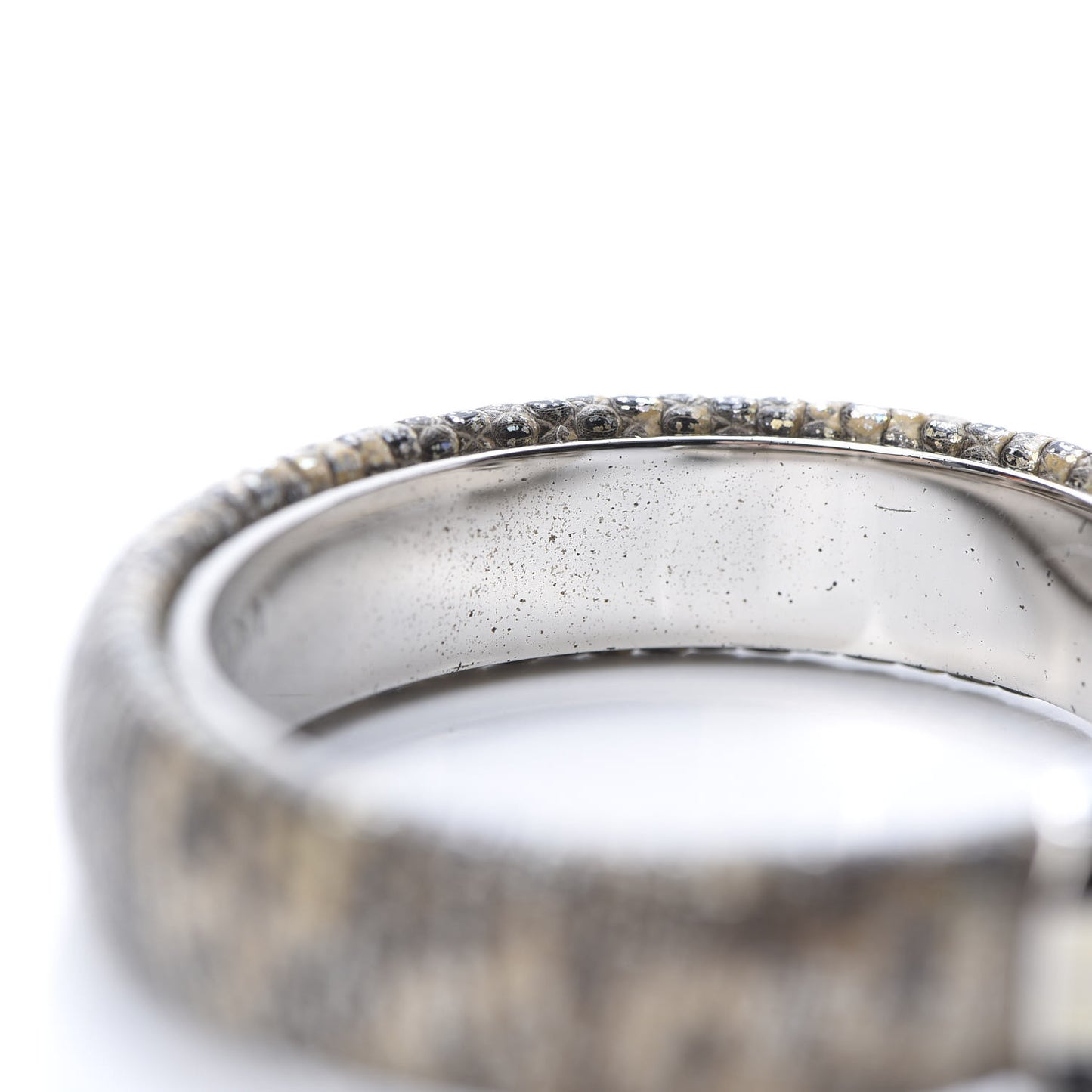 Metallic Karung Serpenti Forever Bracelet