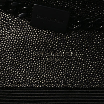 Saint Laurent Grain De Poudre Small Monogram Kate Satchel Black 5 of 7
