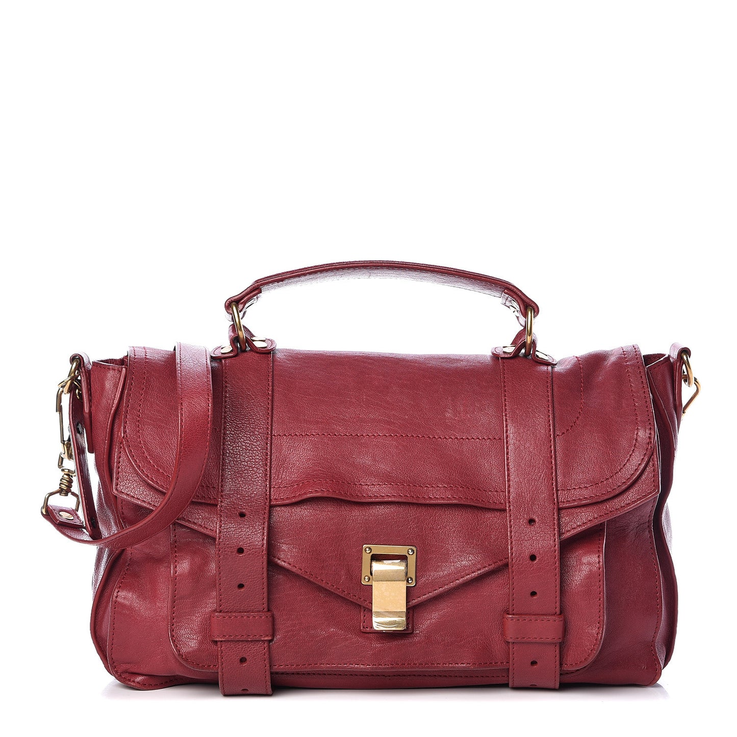 Lambskin Medium PS1 Satchel Chianti