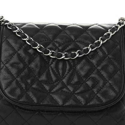 Chanel Caviar Quilted Timeless Accordion Flap Black 8 of 10
