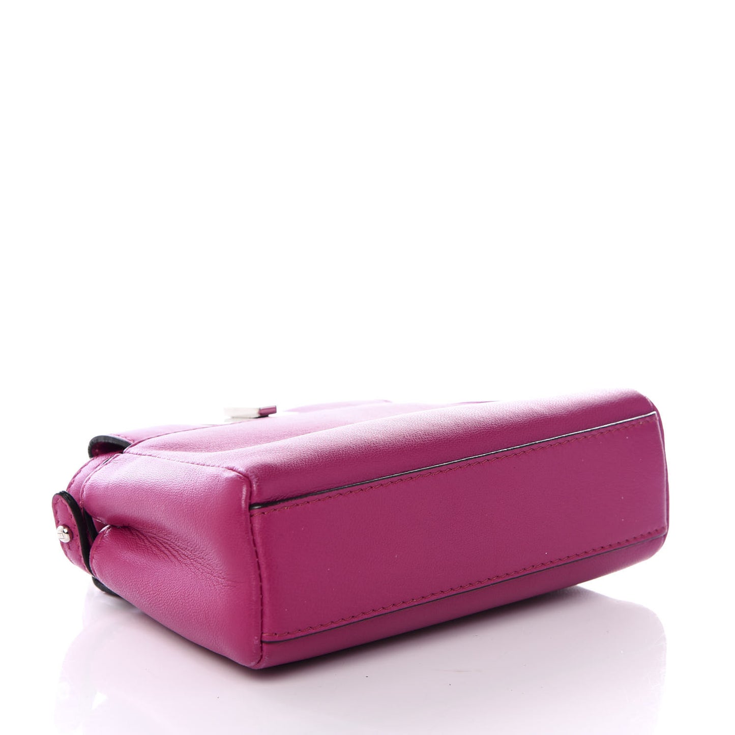 Nappa Micro Peekaboo Iconic Satchel Magenta