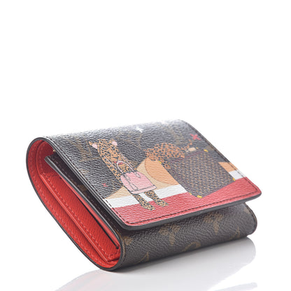Louis Vuitton Monogram 2018 Christmas Animation Victorine Wallet 3 of 6