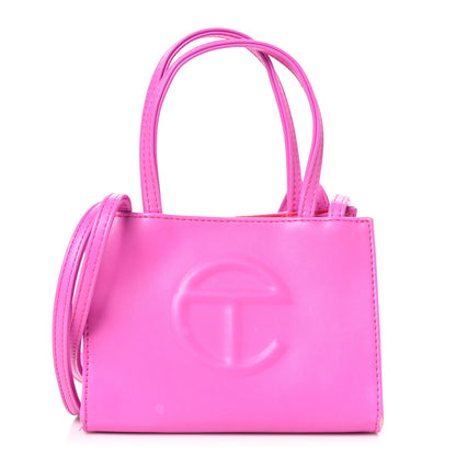 Telfar Vegan Leather Small Shopping Bag Azalea 1 of 11