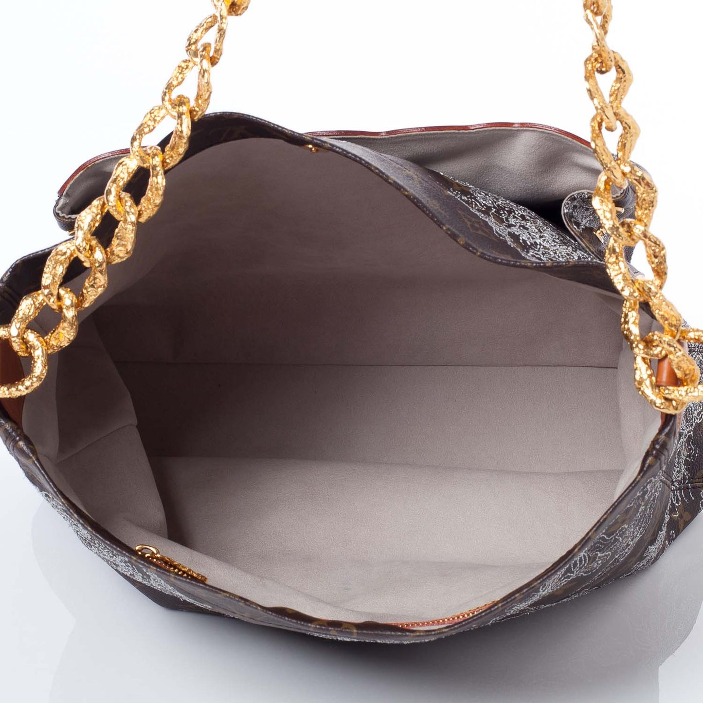 Monogram Dentelle Fersen Silver