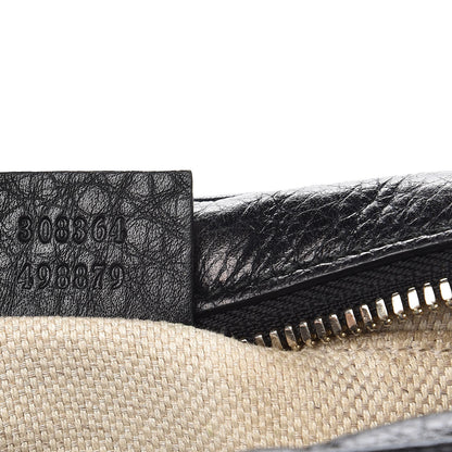 Gucci Pebbled Calfskin Small Soho Disco Bag Black 7 of 9