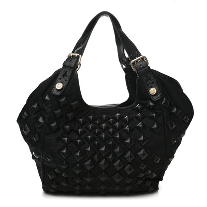 Givenchy Nylon Studded Shoulder Bag Black 1 of 11