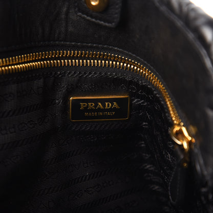 Prada Nappa Gaufre Tote Black 8 of 9