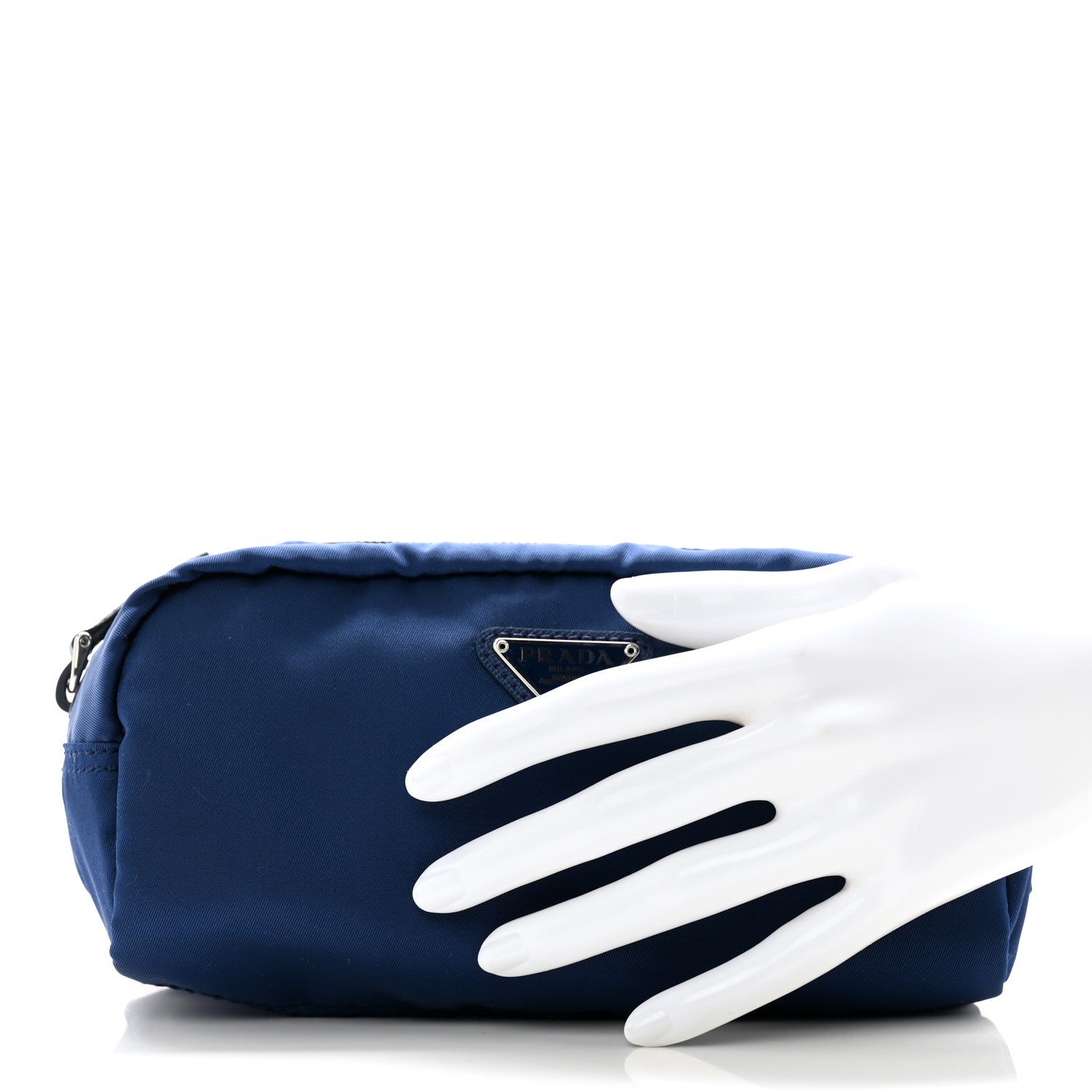 Prada Nylon Vela Cosmetic Pouch Royal 2 of 7