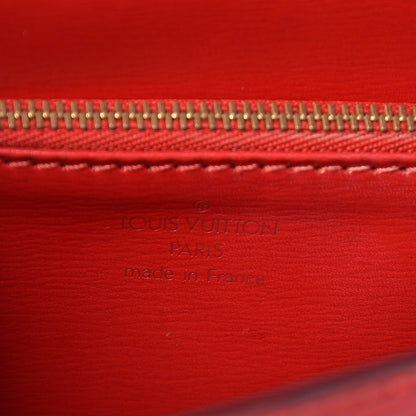 Louis Vuitton Epi Malesherbes Castillan Red 6 of 8