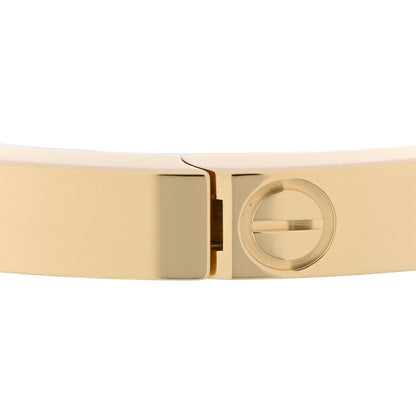 Cartier 18K Yellow Gold 6 Diamond Small LOVE Bracelet 16 5 of 7