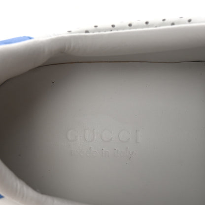 Gucci Calfskin Web Perforated Womens Platform 55mm Sneakers 38.5 White Bright Splash 8 of 10