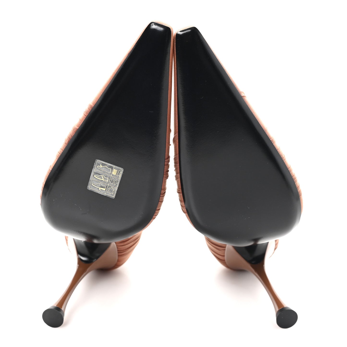Satin Emmanuelle 110 Pump 37.5 Cappuccino