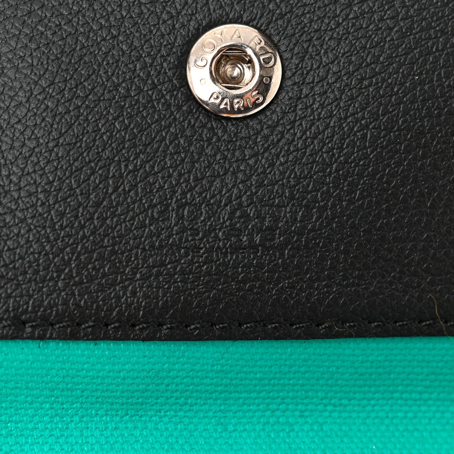 Goyardine Saint Louis Claire Voie PM Black Opaline