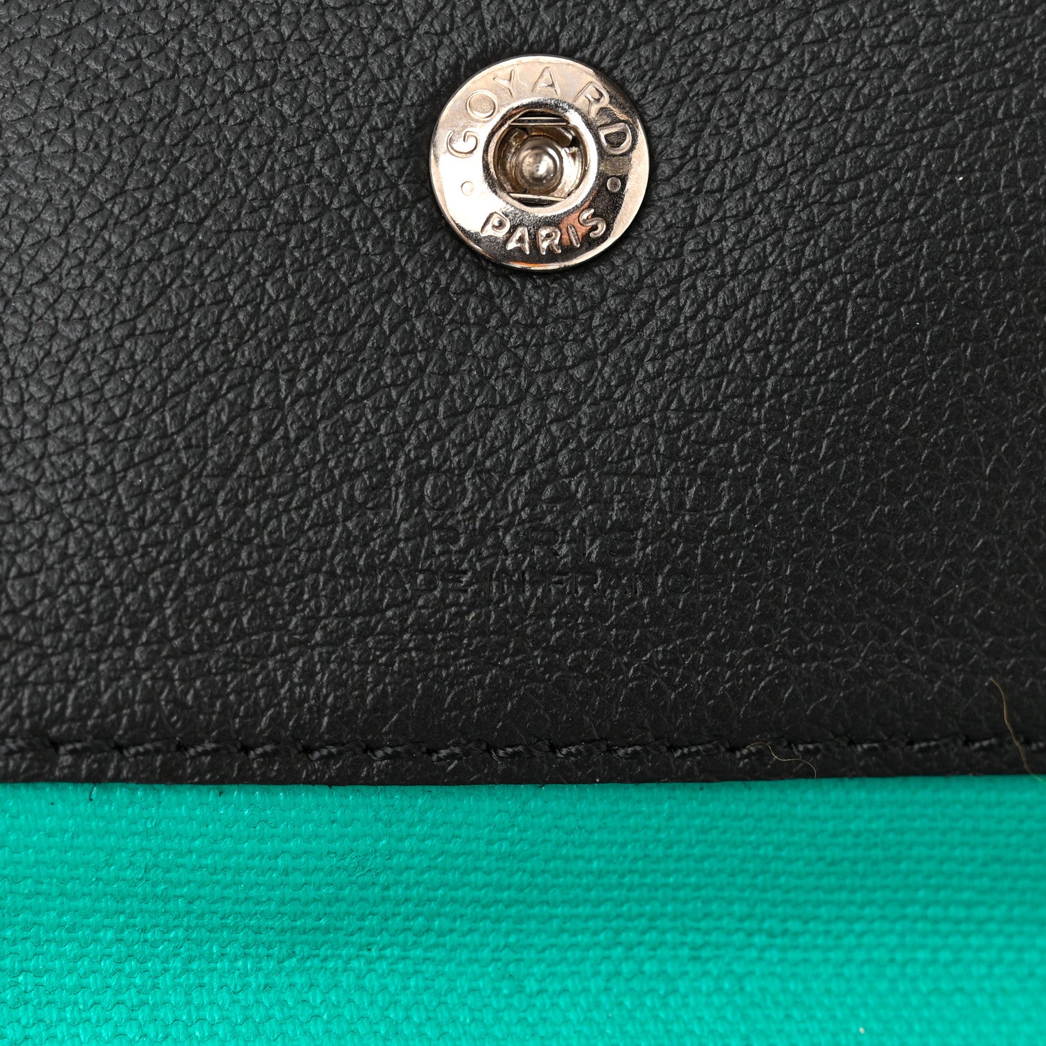 Goyard Goyardine Saint Louis Claire Voie PM Black Opaline 7 of 11