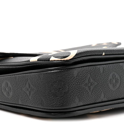 Louis Vuitton Empreinte Monogram Giant Crafty Pochette Metis Black Creme 10 of 10
